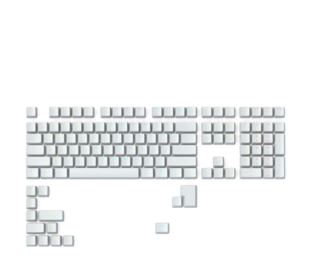 Glorious Doubleshot V2 Keycaps White - 1299592 - zdjęcie 2